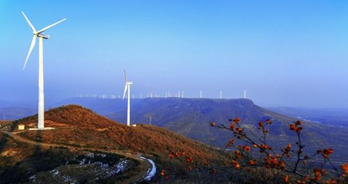 烟台迎大风天气 风电出力、发电量均创历史新高